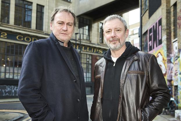 Philip Glenister and John Simm